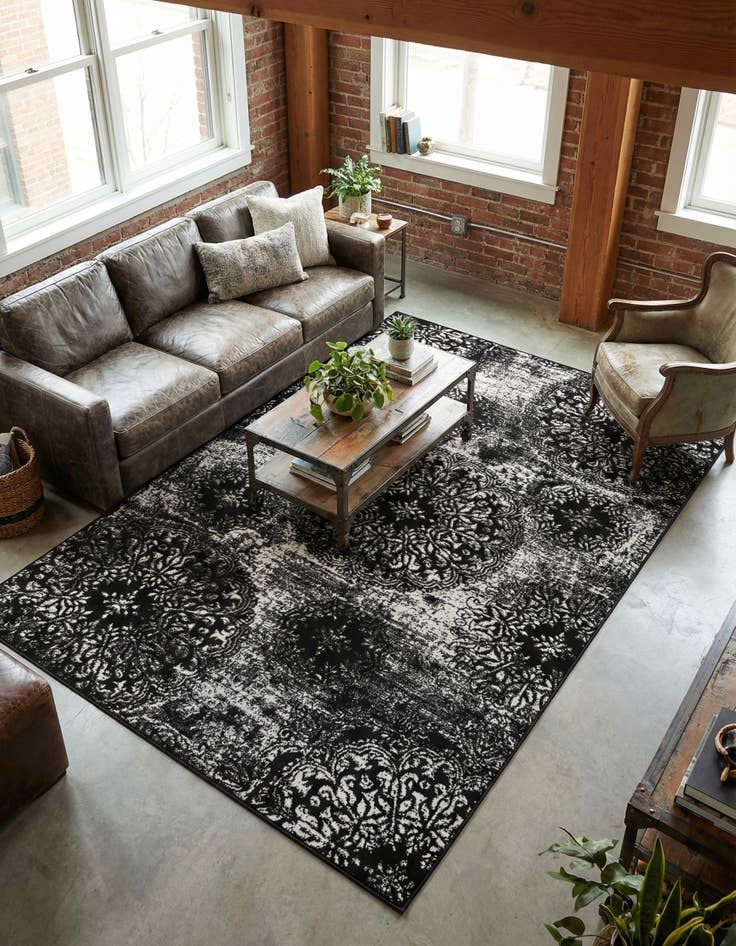 Detail image of 5' 3 x 8' Monte Carlo Rug