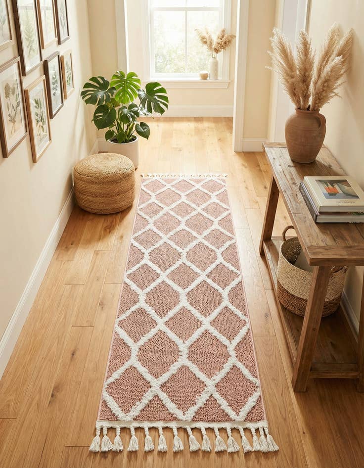 Detail image of 2' x 6' Boho Runner Rug