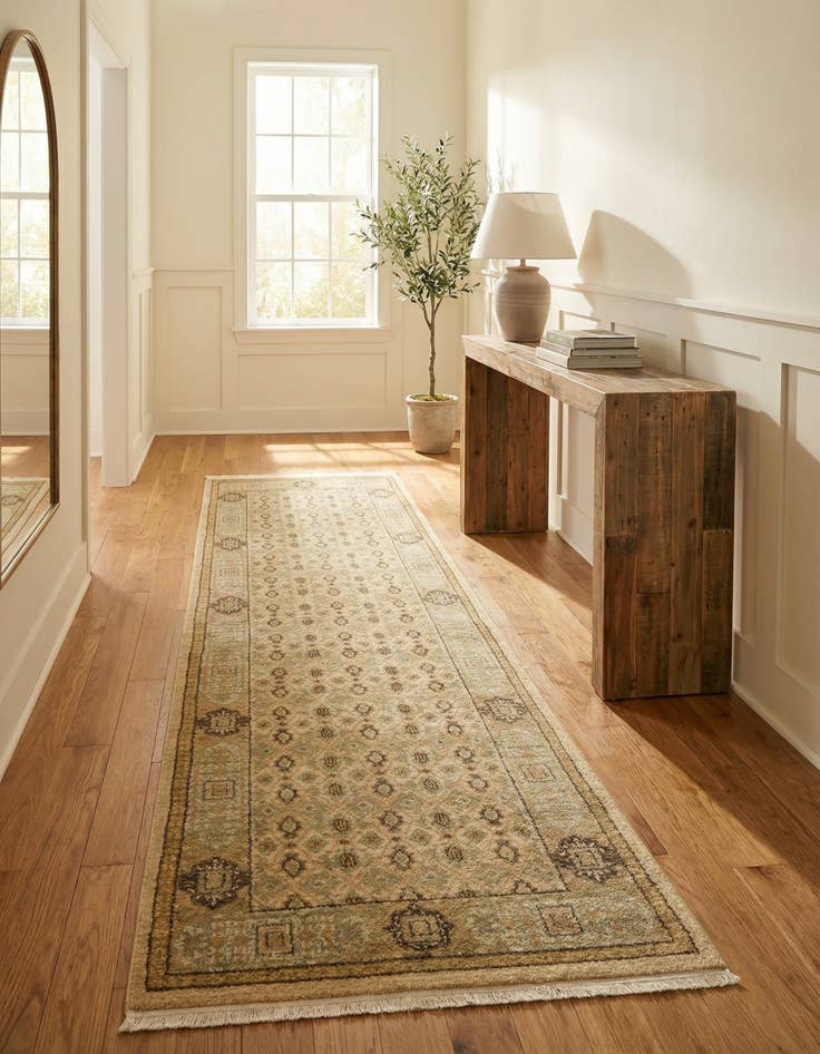 Detail image of 2' 7 x 10' Mamluk Runner Rug