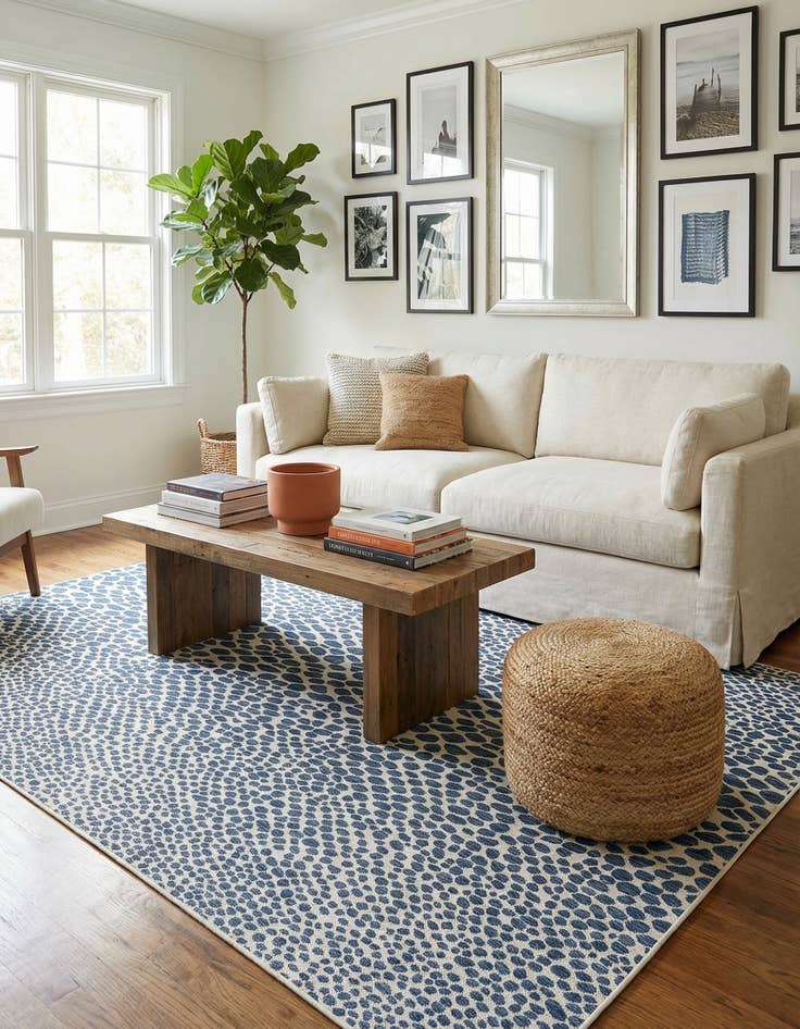 Detail image of 7' 10 x 10' Washable Jill Zarin Cape Town Indoor / Outdoor Rug