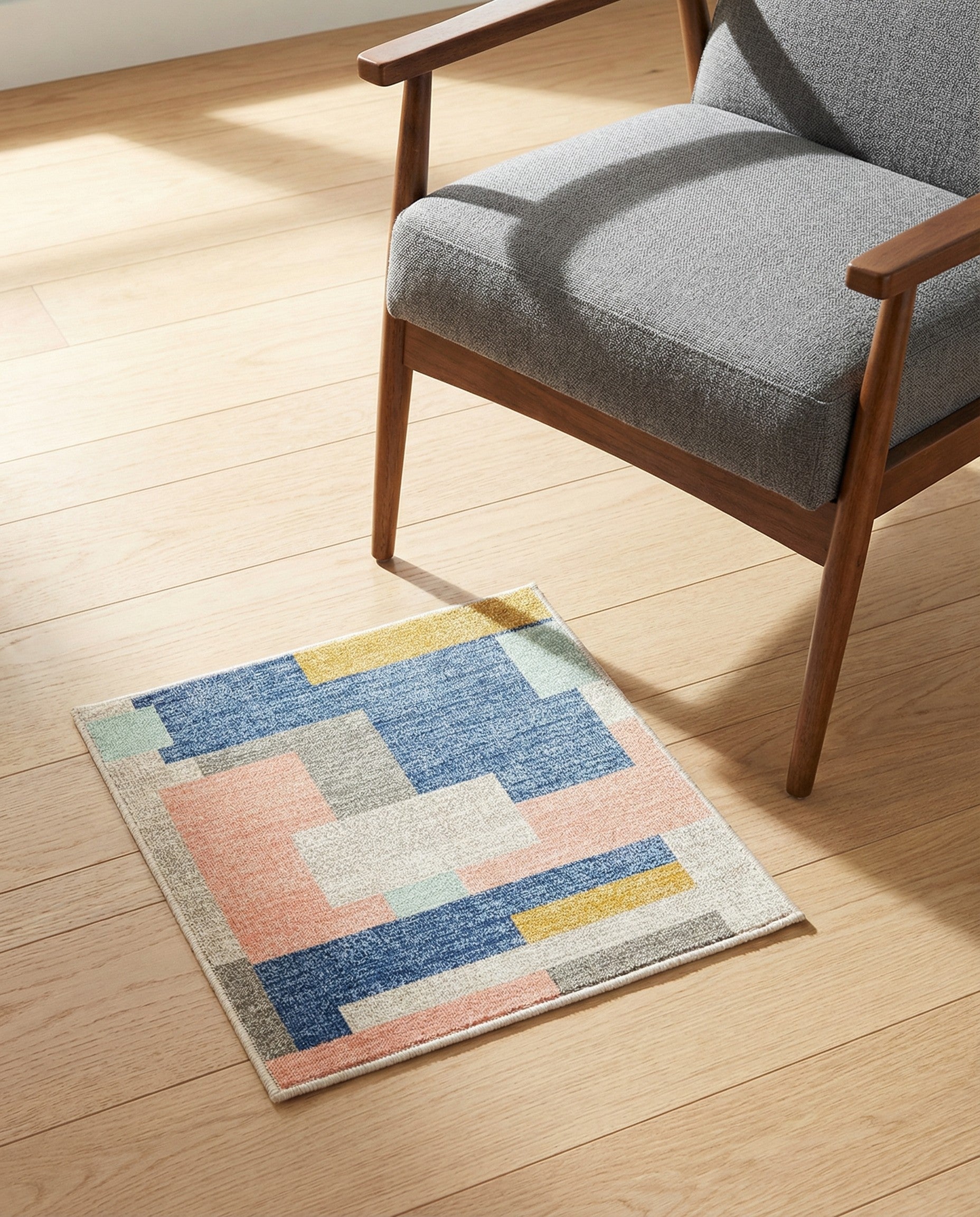 1' 4 x 1' 4 Lotus Sample Rug