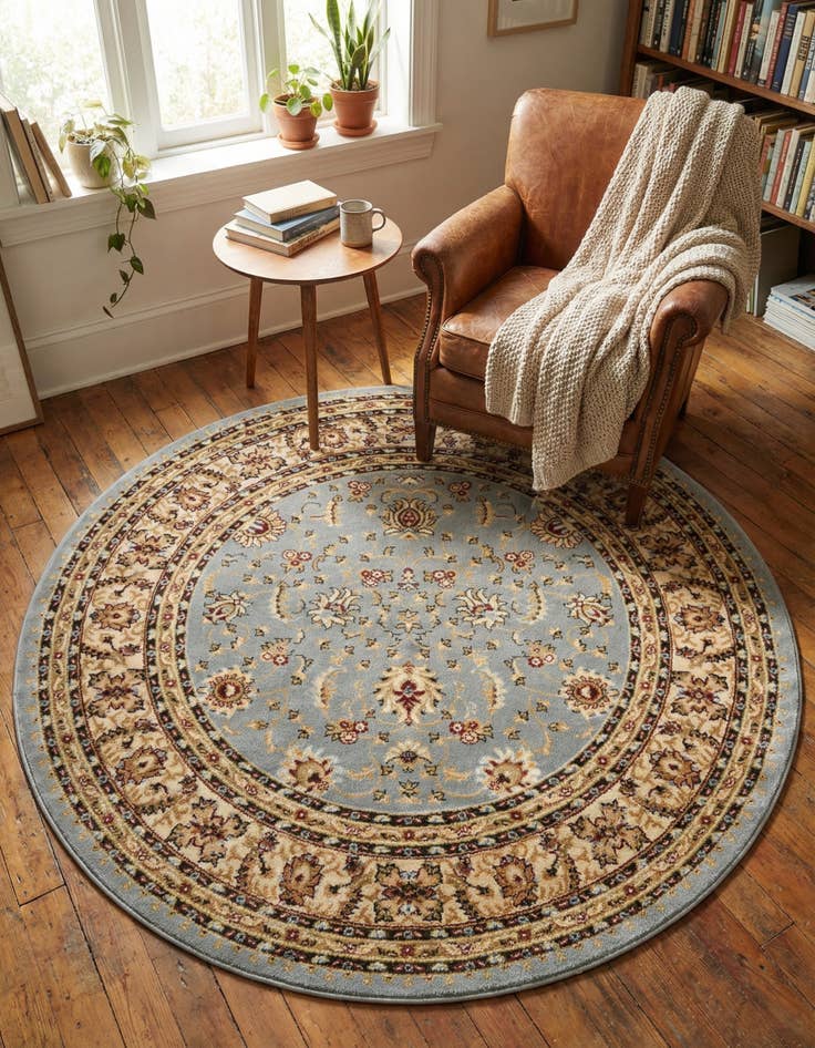 Detail image of 6' x 6' Aditi Round Rug