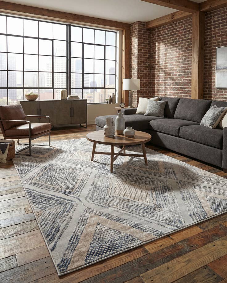 Detail image of 7' 10 x 11' Caspian Rug