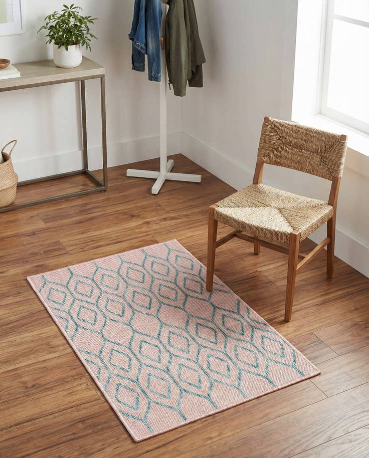 Detail image of 2' x 3' Easy-Clean Jill Zarin Turks and Caicos Indoor / Outdoor Rug