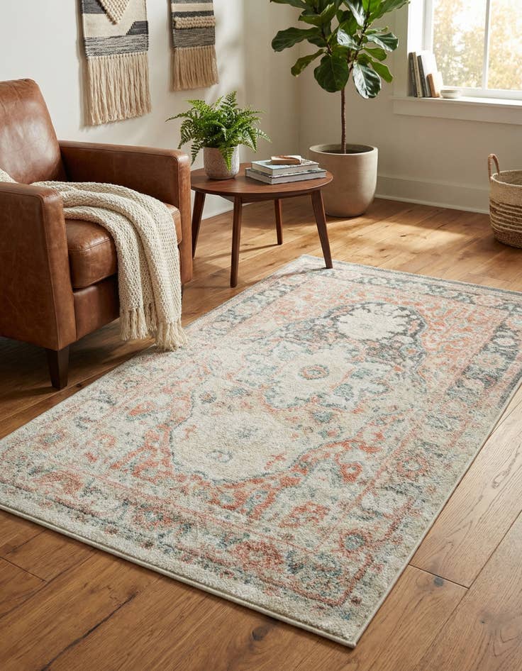 Detail image of 3' 3 x 5' 3 Madeline Vintage Rug