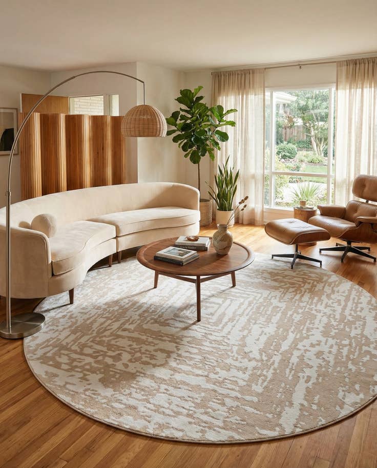 Detail image of 10' 8 x 10' 8 Hermitage Round Rug