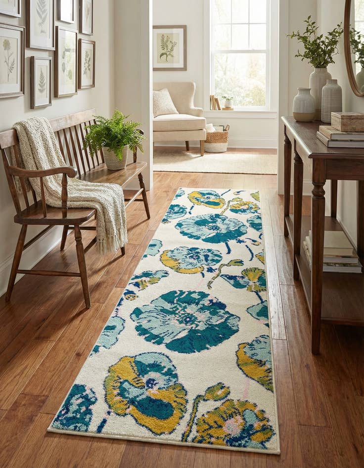 Detail image of 2' x 8' Bloom Runner Rug