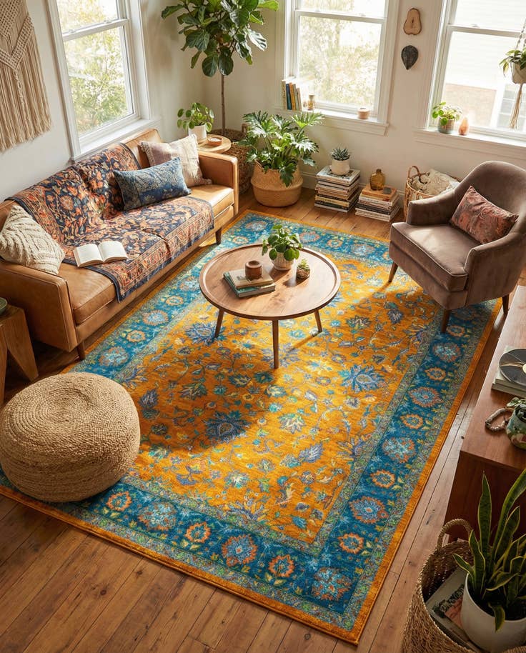 Vue détaillée : 200cm x 275cm Medina Tapis