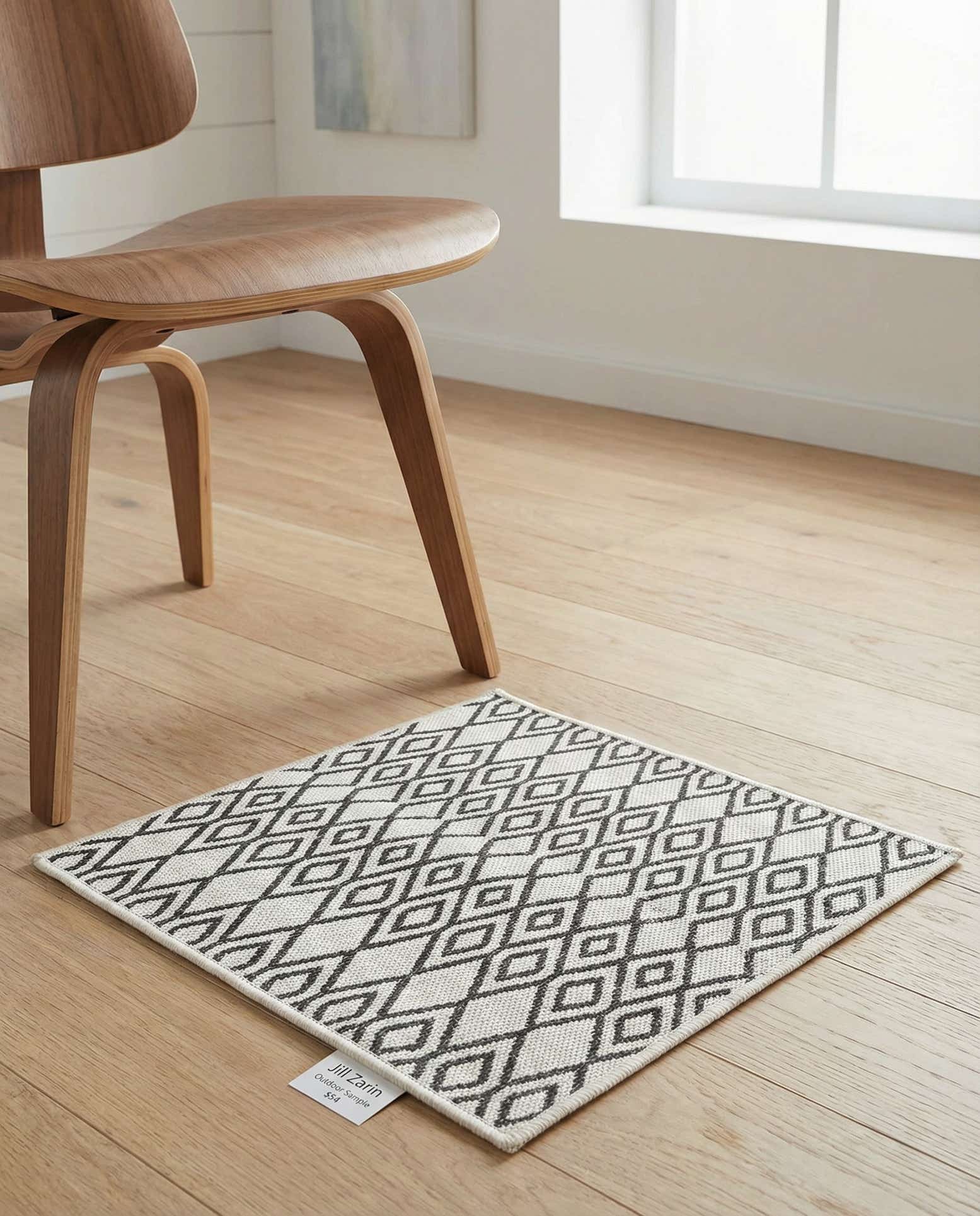 1' 4 x 1' 4 Easy-Clean Jill Zarin Turks and Caicos Indoor / Outdoor Sample Rug