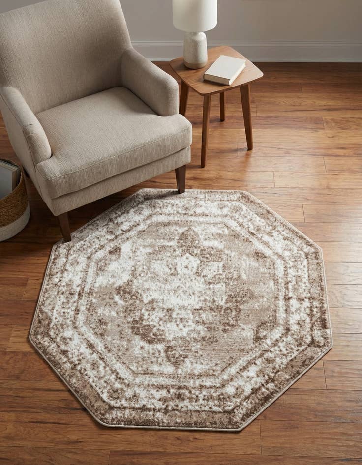 Detail image of 4' x 4' Monte Carlo Octagon Rug