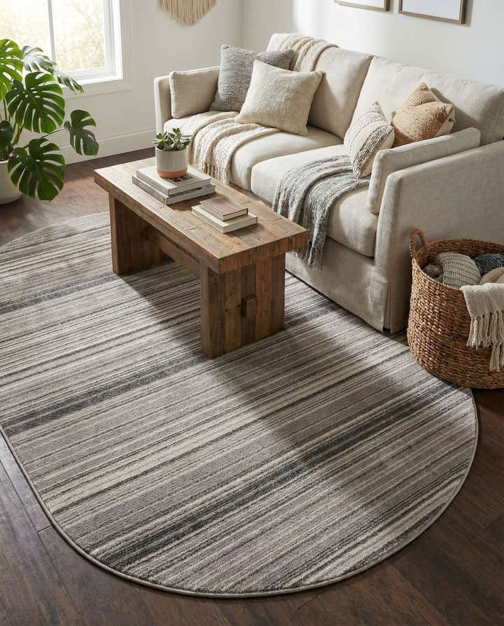 7' 10 x 10' 2 Gemstone Oval Rug
