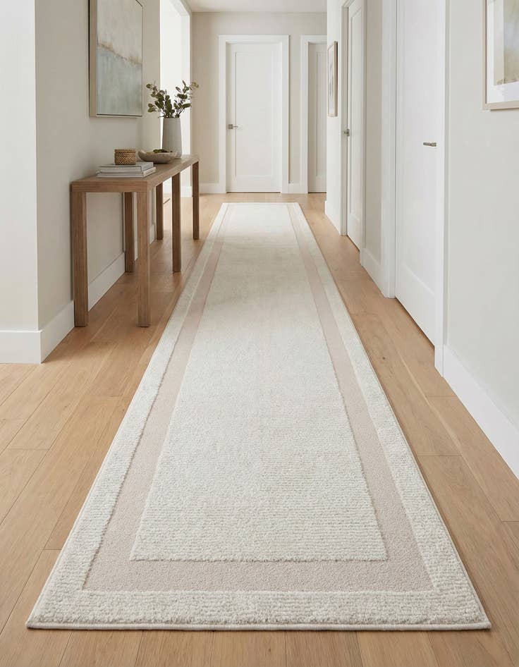 Detail image of 2' 7 x 12' Textura Designer Runner Rug