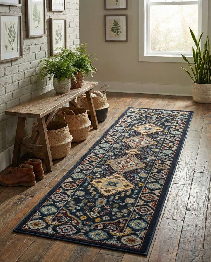 2' x 8' Kamala Washable Runner Rug