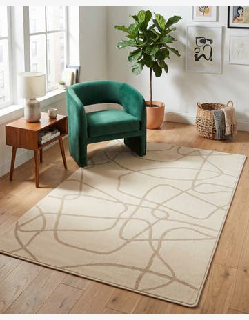 Ivory Contour Rug