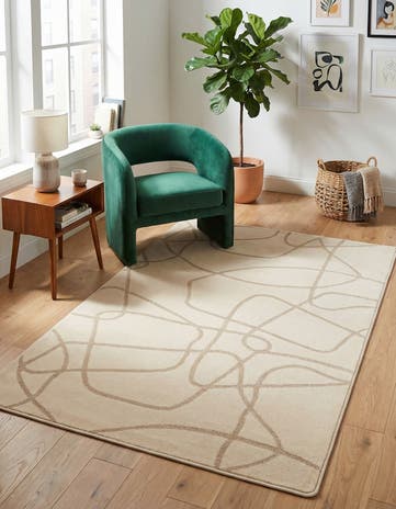 Ivory Contour Rug