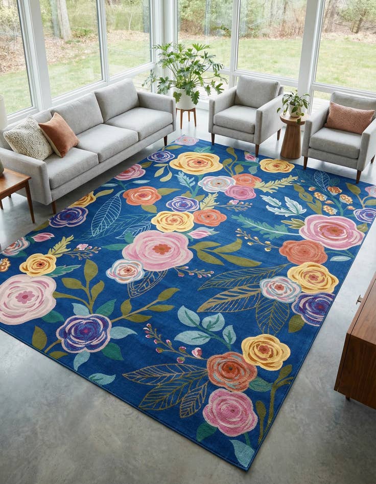 Detail image of 9' x 12' Blossom Rug