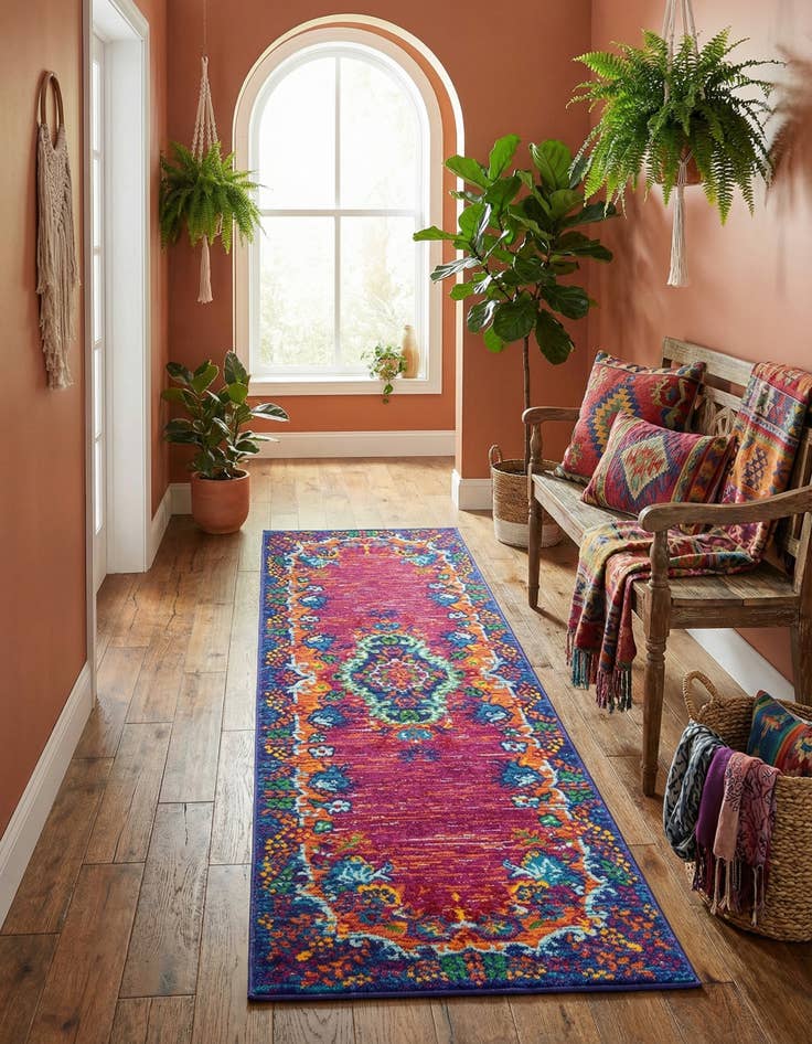 Detail image of 2' x 6' Calypso Runner Rug