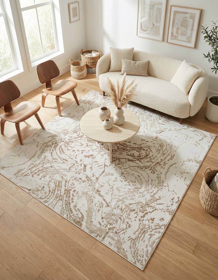 Detail image of 7' 10 x 7' 10 Laguna Square Rug