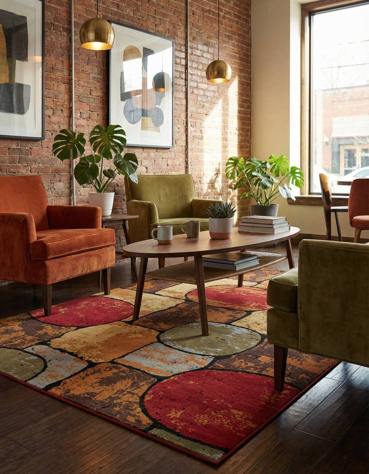 Detail image of 6' x 9' Cafe Rug