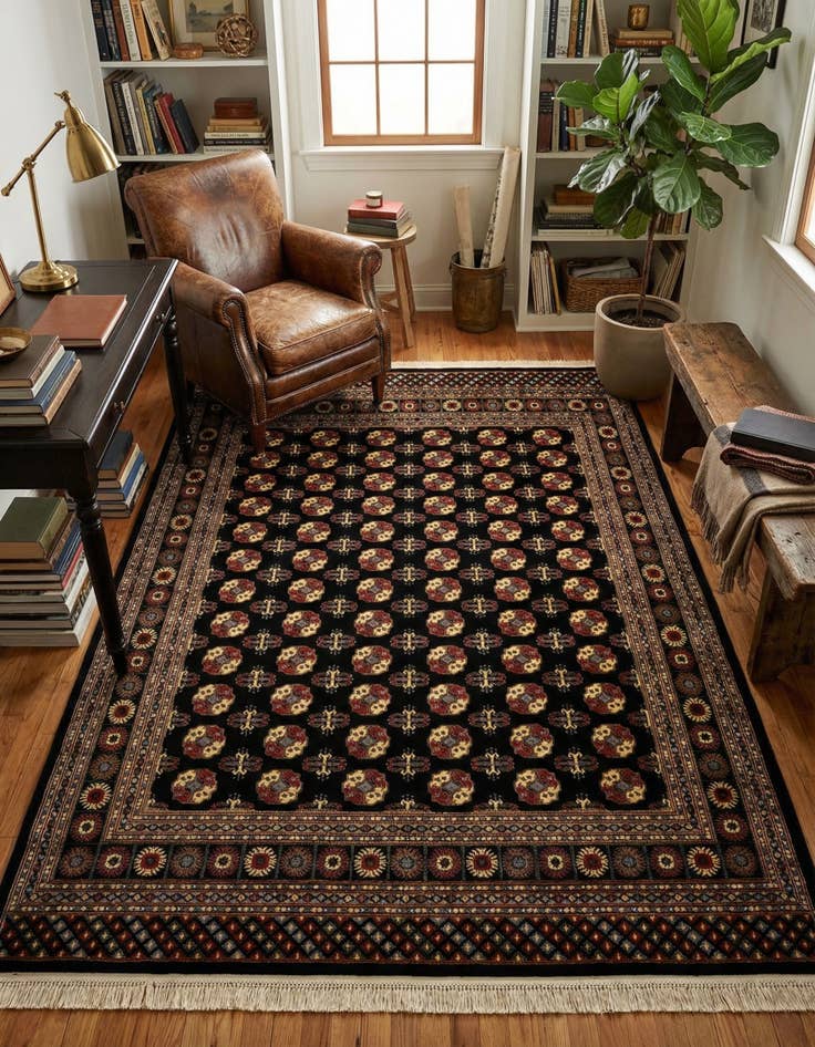 Detail image of 7' 10 x 10' Bokhara Rug