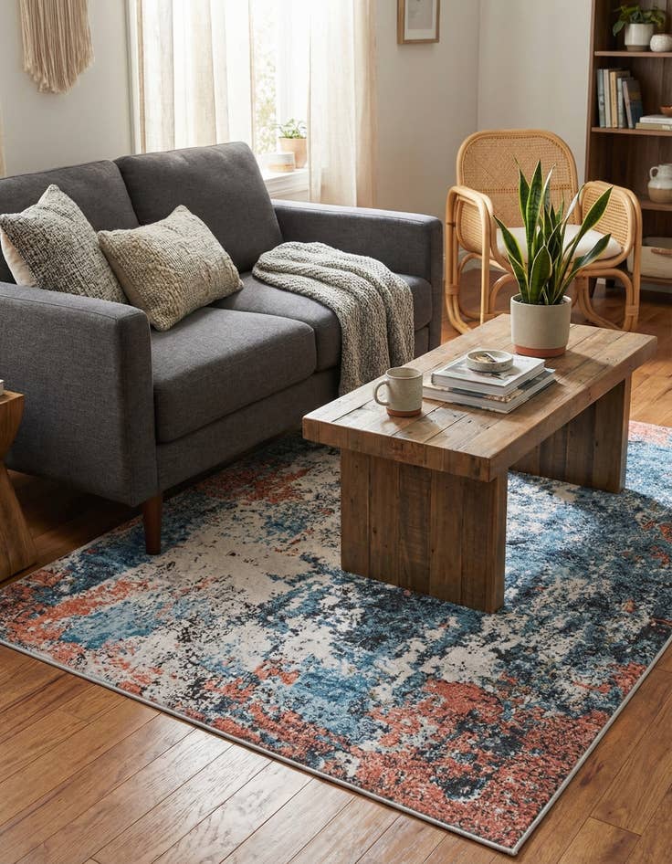 Detail image of 4' x 6' Leipzig Rug