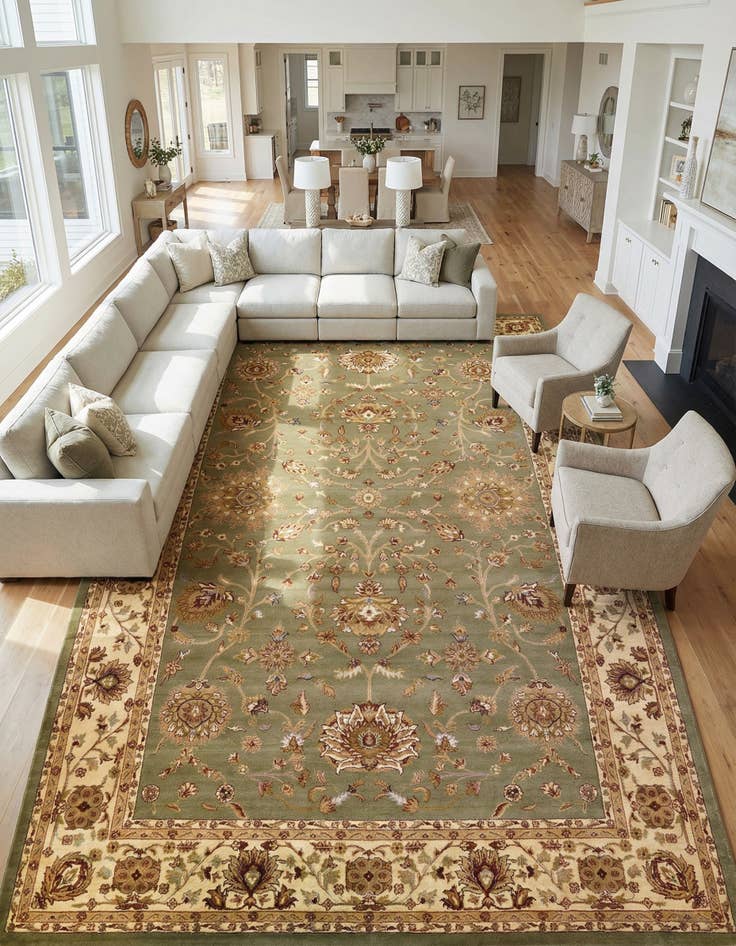 Detail image of 10' 6 x 16' 5 Aditi Rug