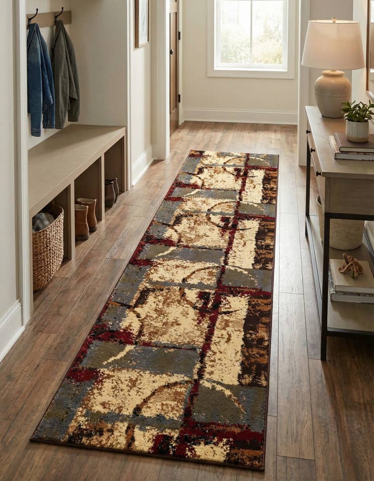 Detail image of 2' x 8' Coffee Shop Runner Rug