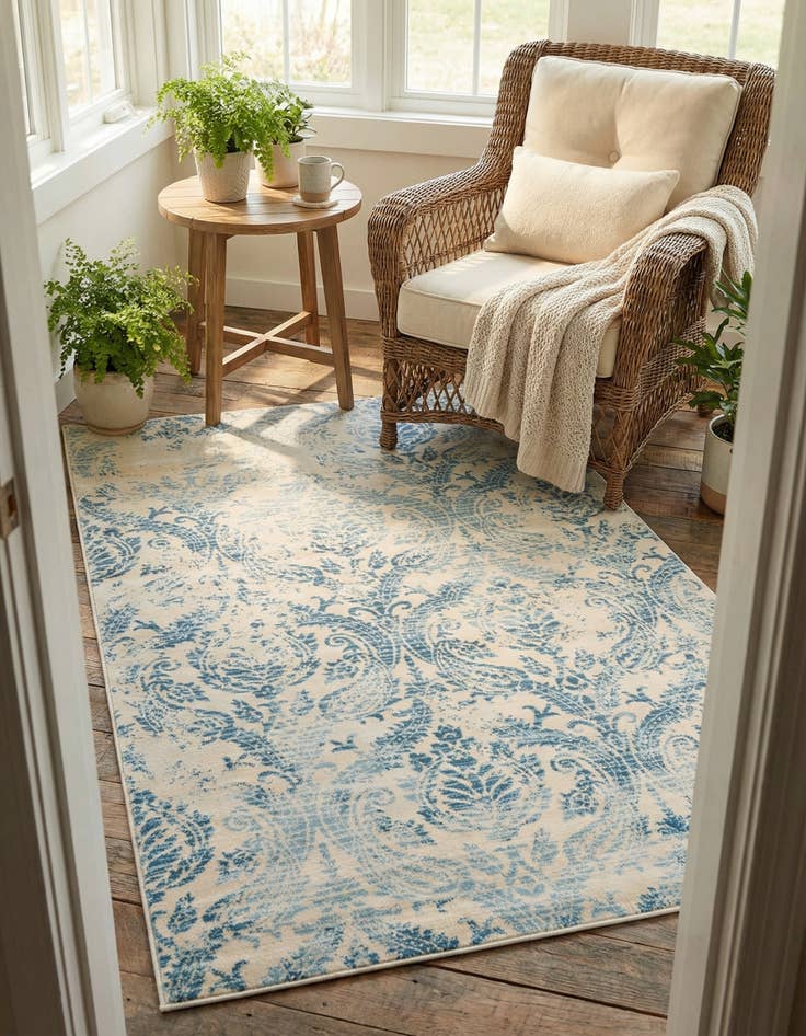 Detail image of 4' x 6' Victoria Rug