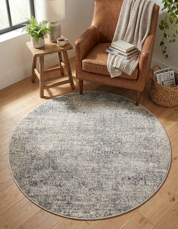 Detail image of 4' 1 x 4' 1 Finsbury Round Rug
