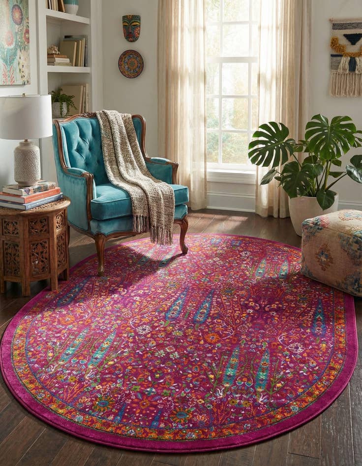 Detail image of 7' 10 x 10' Calypso Oval Rug