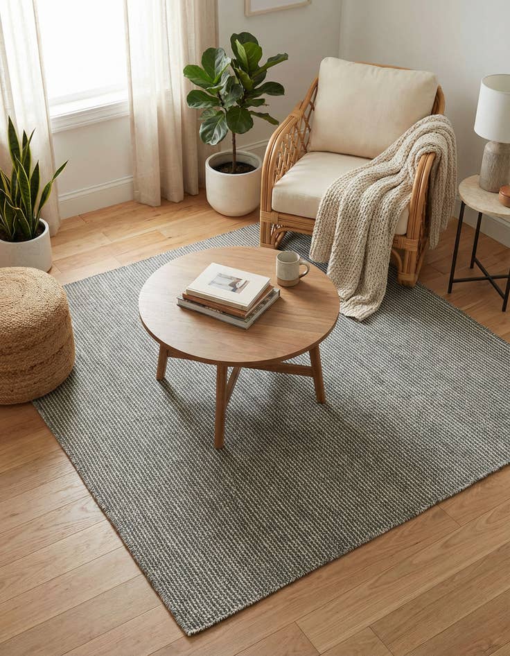 Detail image of  5' 1 x 5' 1  Washable Jill Zarin Palm Springs Indoor / Outdoor Square Rug