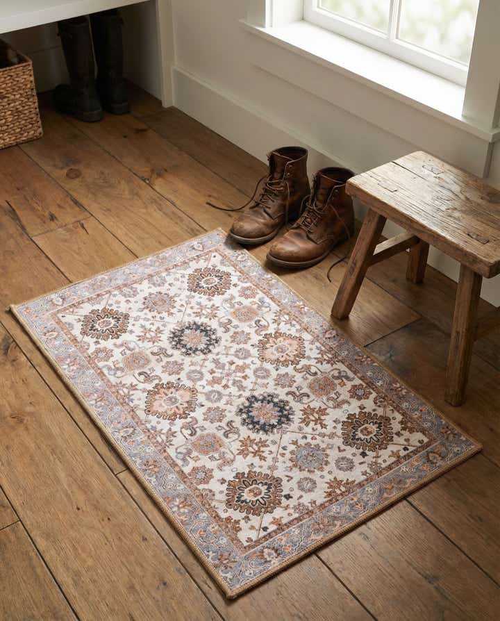 60cm x 95cm Waschbar Timeless Teppich
