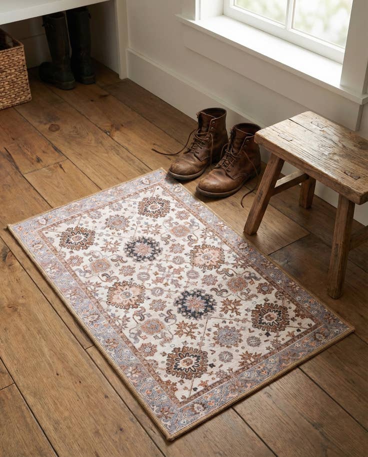 Detailansicht von 60cm x 95cm Waschbar Timeless Teppich