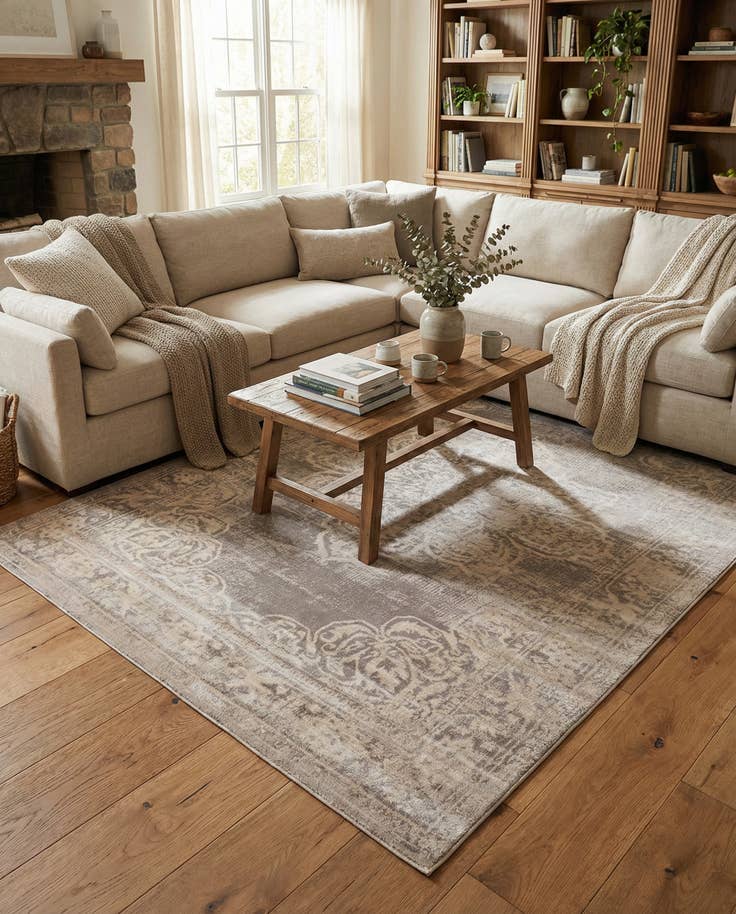 Detail image of 4' 10 x 8' Alexis Rug