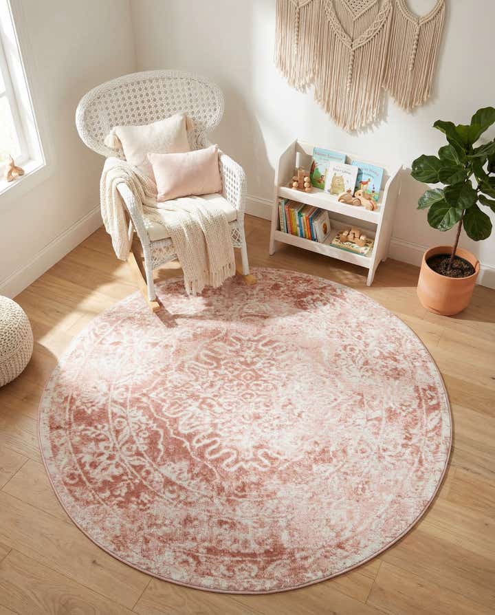 5' 3 x 5' 3 Oxford Round Rug