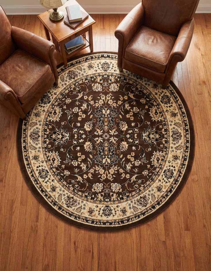 Detail image of 6' x 6' Yasmin Round Rug