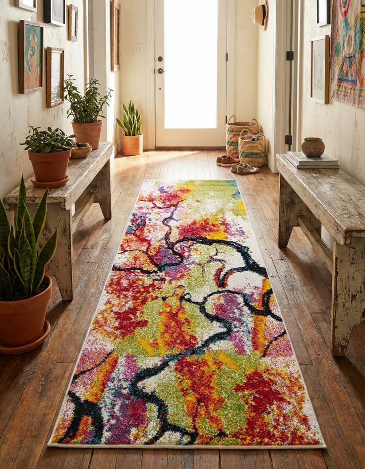 Detail image of 2' x 6' Tuscany Runner Rug