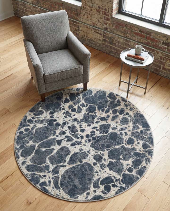 4' x 4' Oasis Round Rug