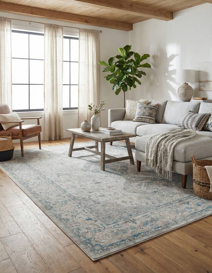 Detail image of 10' x 13' Classic Agra Rug