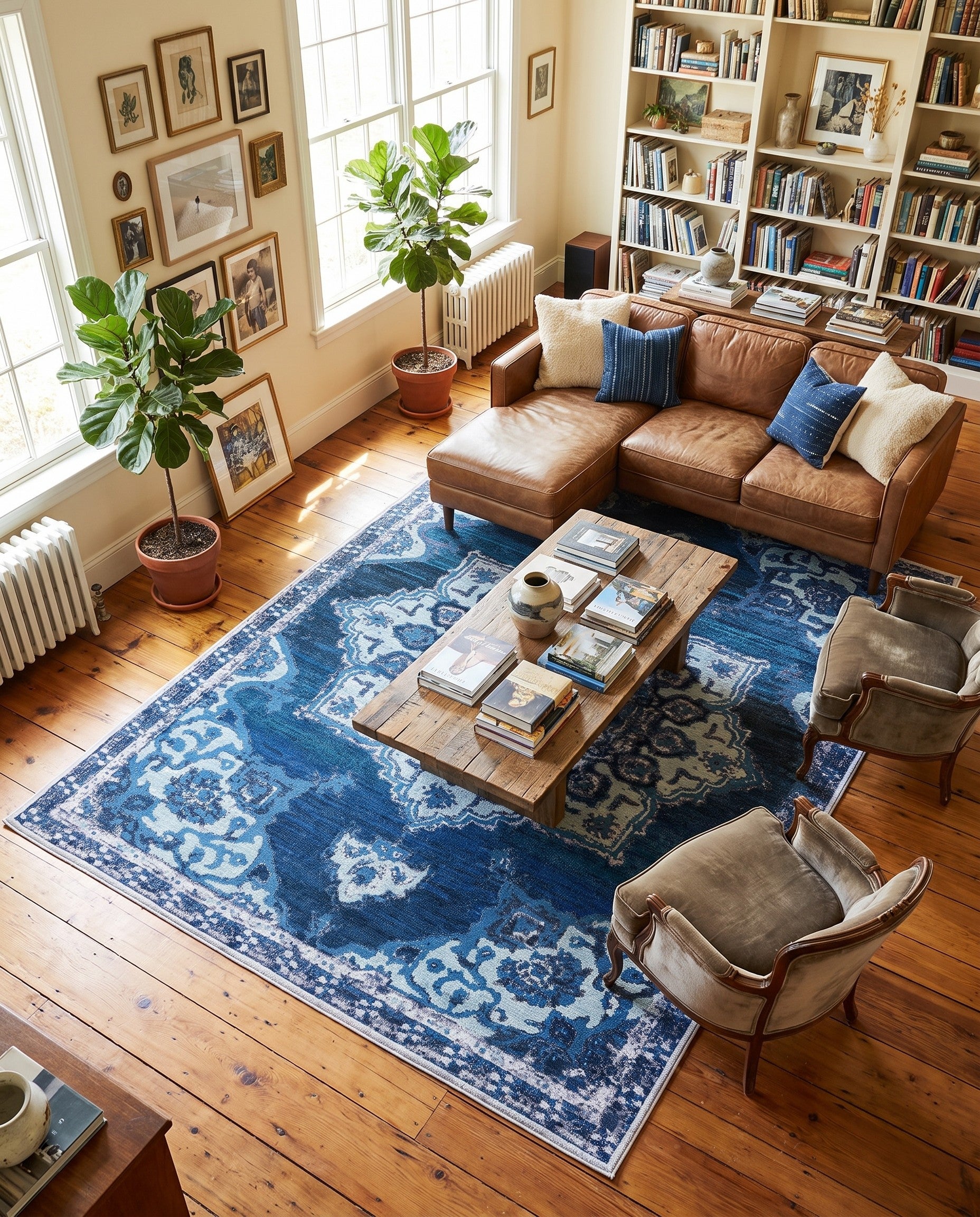 9' 2 x 12' Washable Francesca Rug