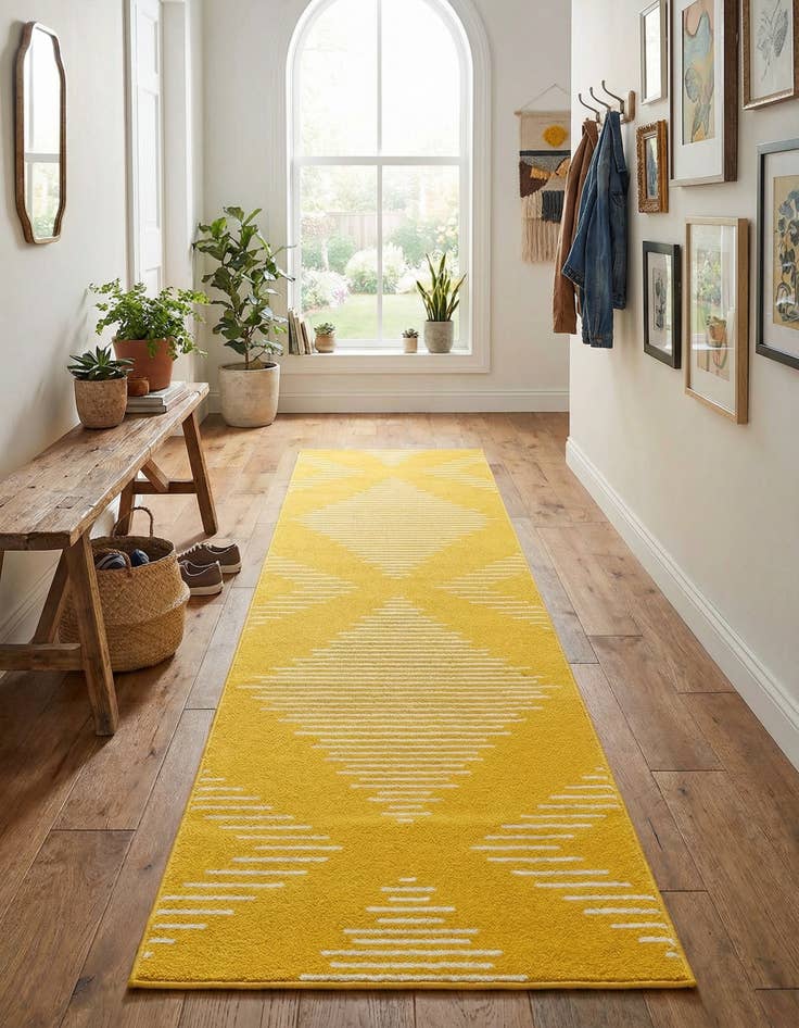 Detail image of 2' 7 x 10' Kai Runner Rug