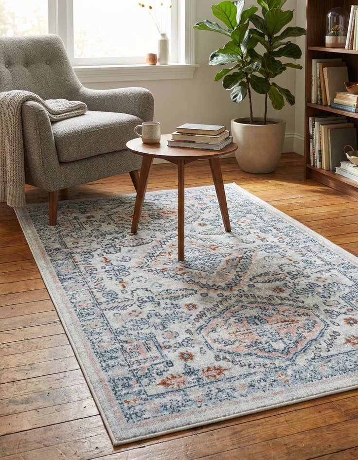 Detail image of 3' 3 x 5' 3 Kamala Washable Rug