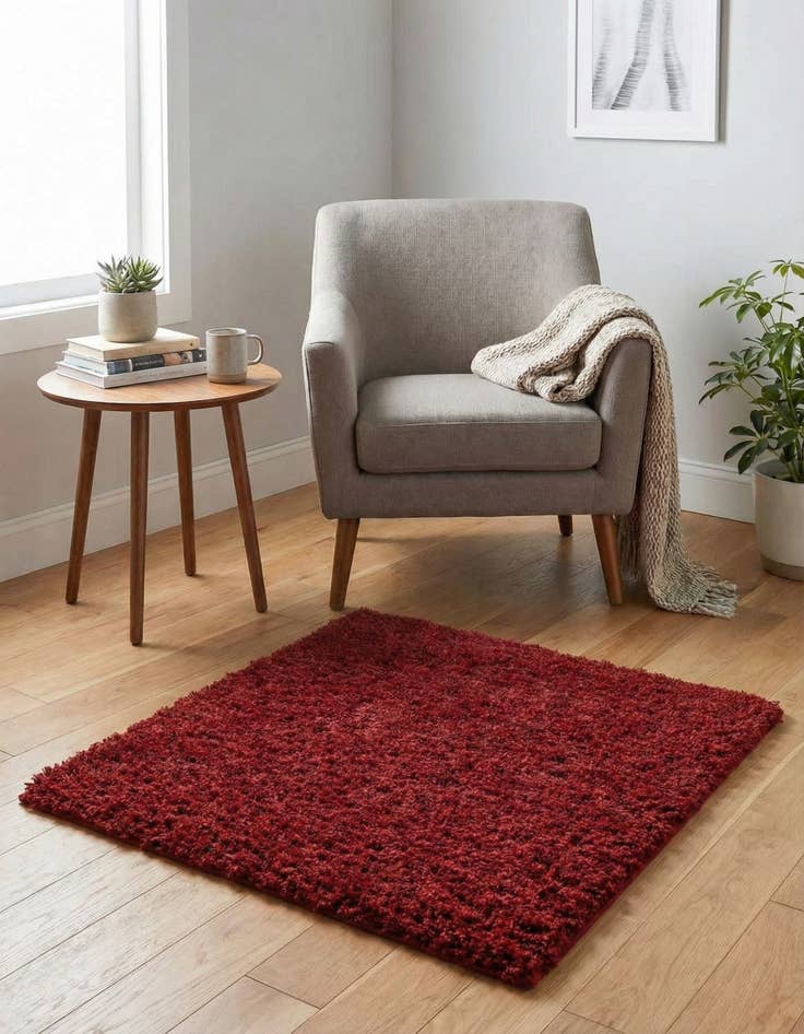 Detail image of 3' 3 x 3' 3 Everyday Shag Square Rug