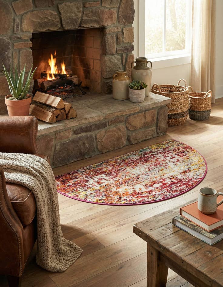 Detail image of 2' 2 x 3' 7 Arlington Hearth Rug
