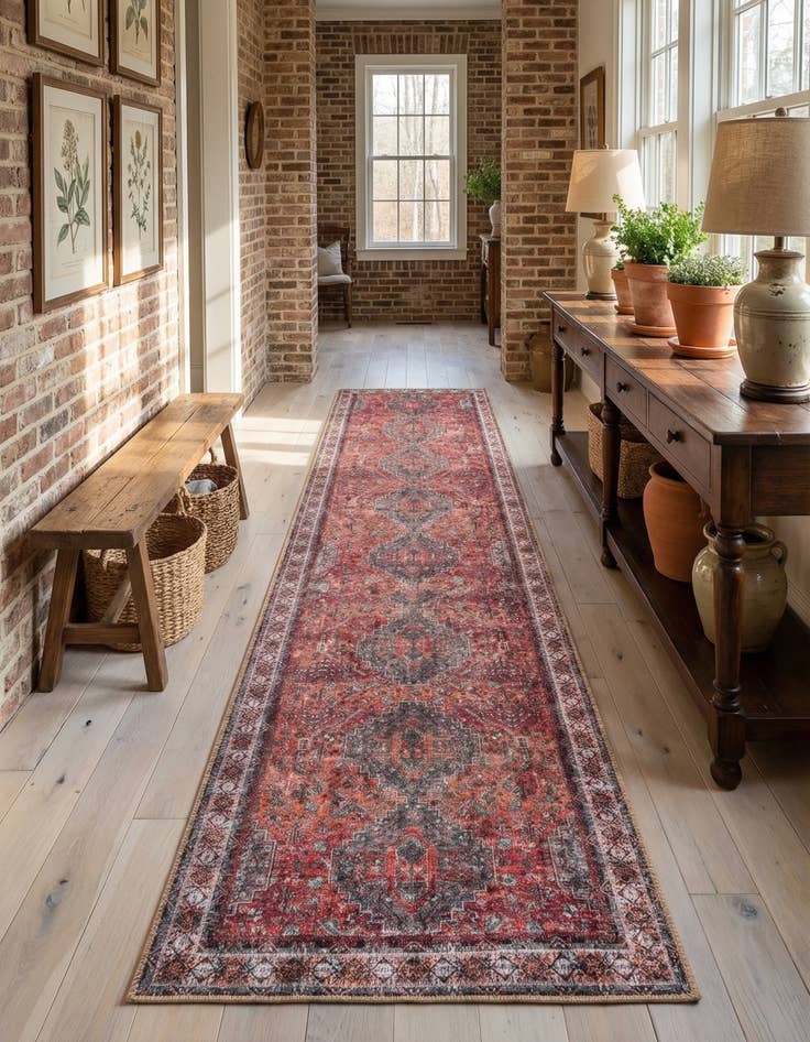 Detail image of 2' 7 x 12' Timeless Runner Rug