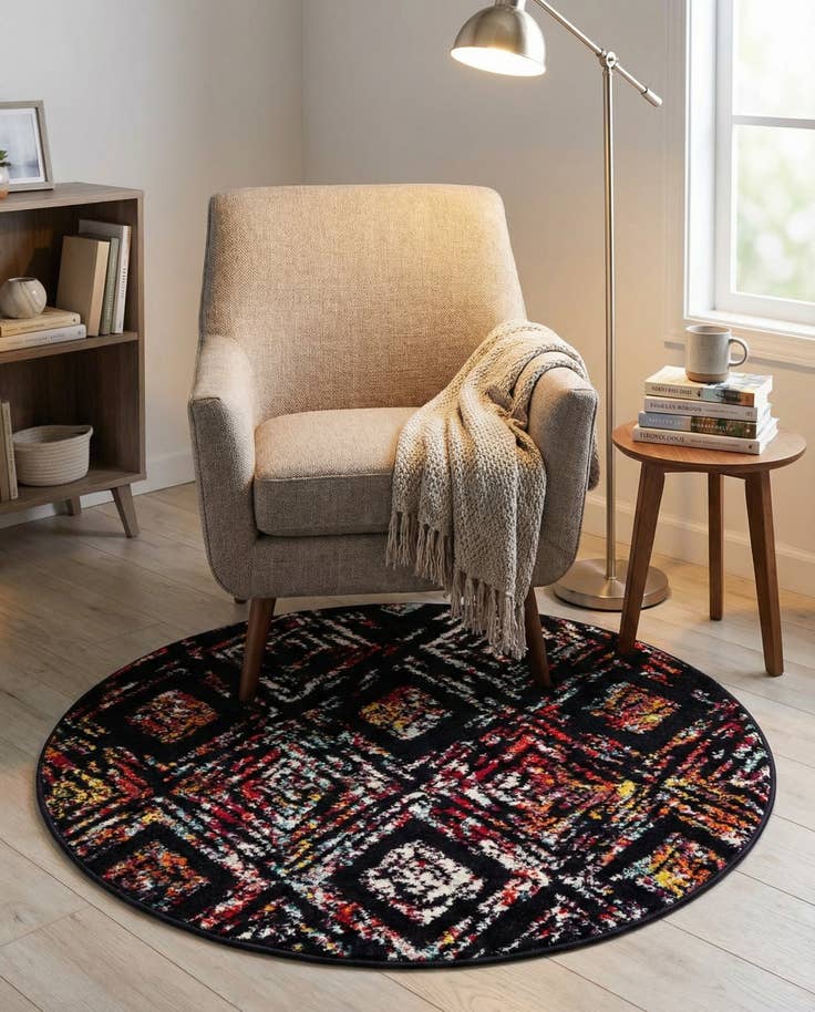 Detail image of 3' x 3' Madeline Round Rug