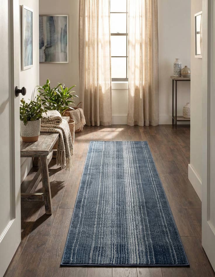 Detail image of 2' 2 x 7' 3 Gemstone Runner Rug