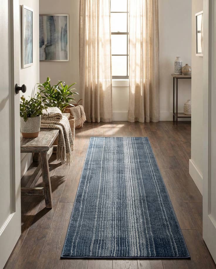 Detail image of 2' 2 x 7' 3 Gemstone Runner Rug