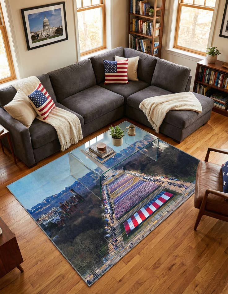 Detail image of 5' 3 x 7' 3 Capitol Rug