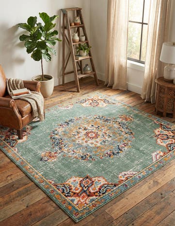 7' 10 x 7' 10 Madeline Square Rug